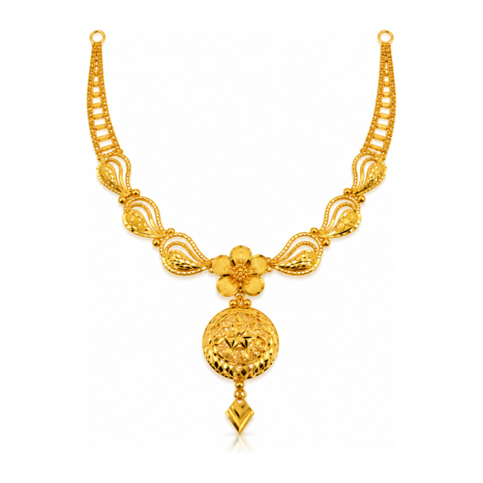 22K Gold Necklace 01