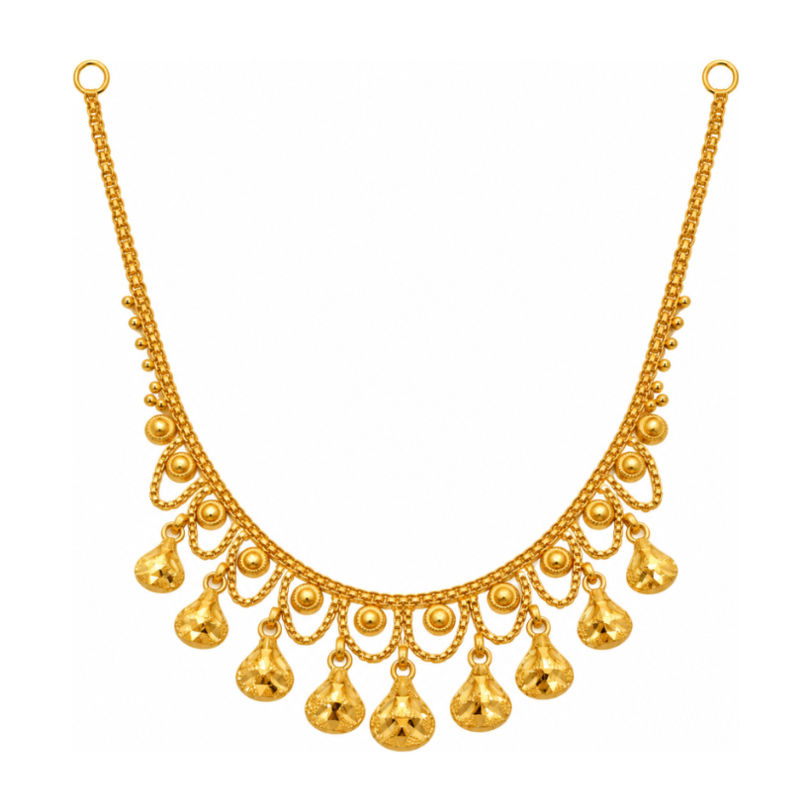 22K Gold Necklace 28