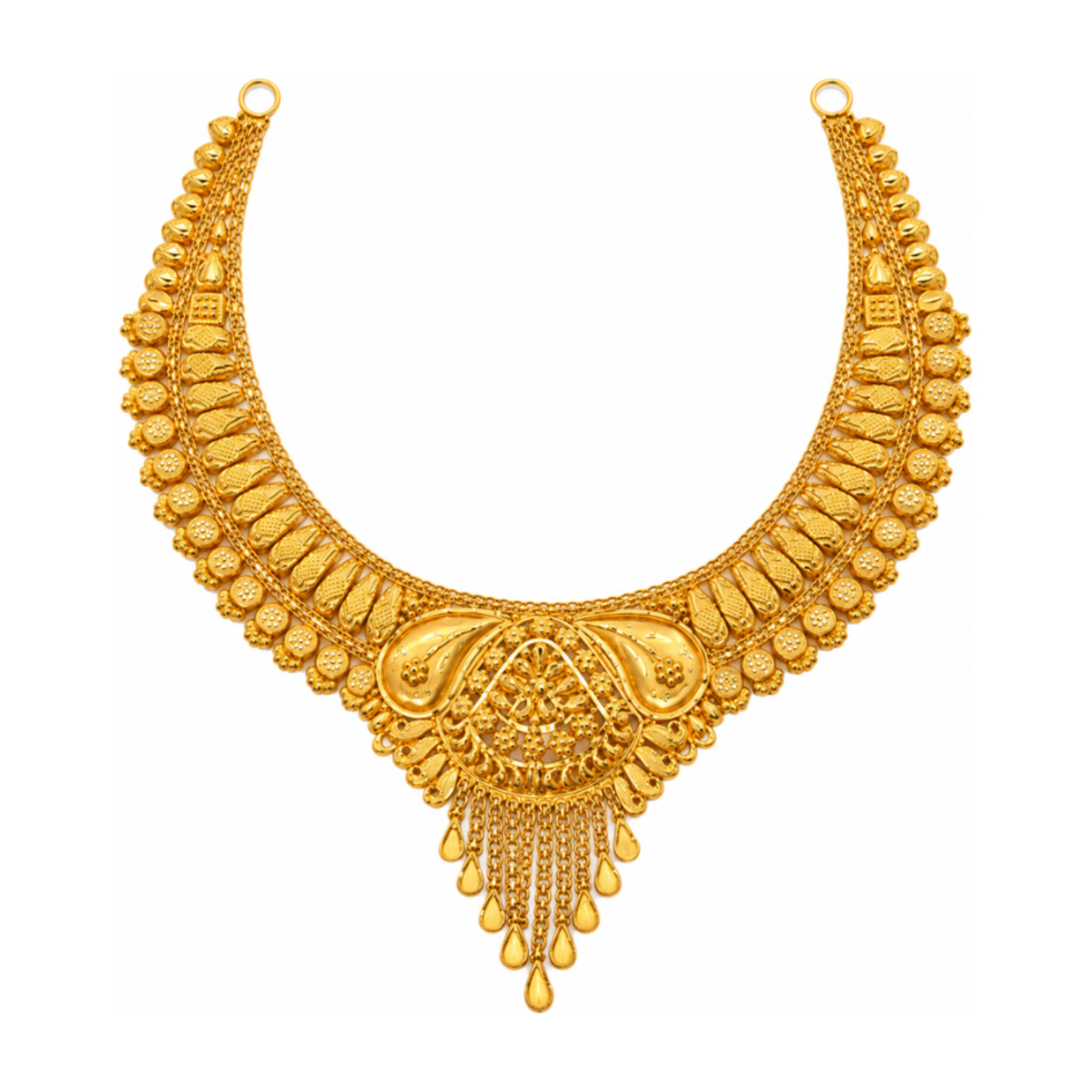 22K Gold Necklace 35