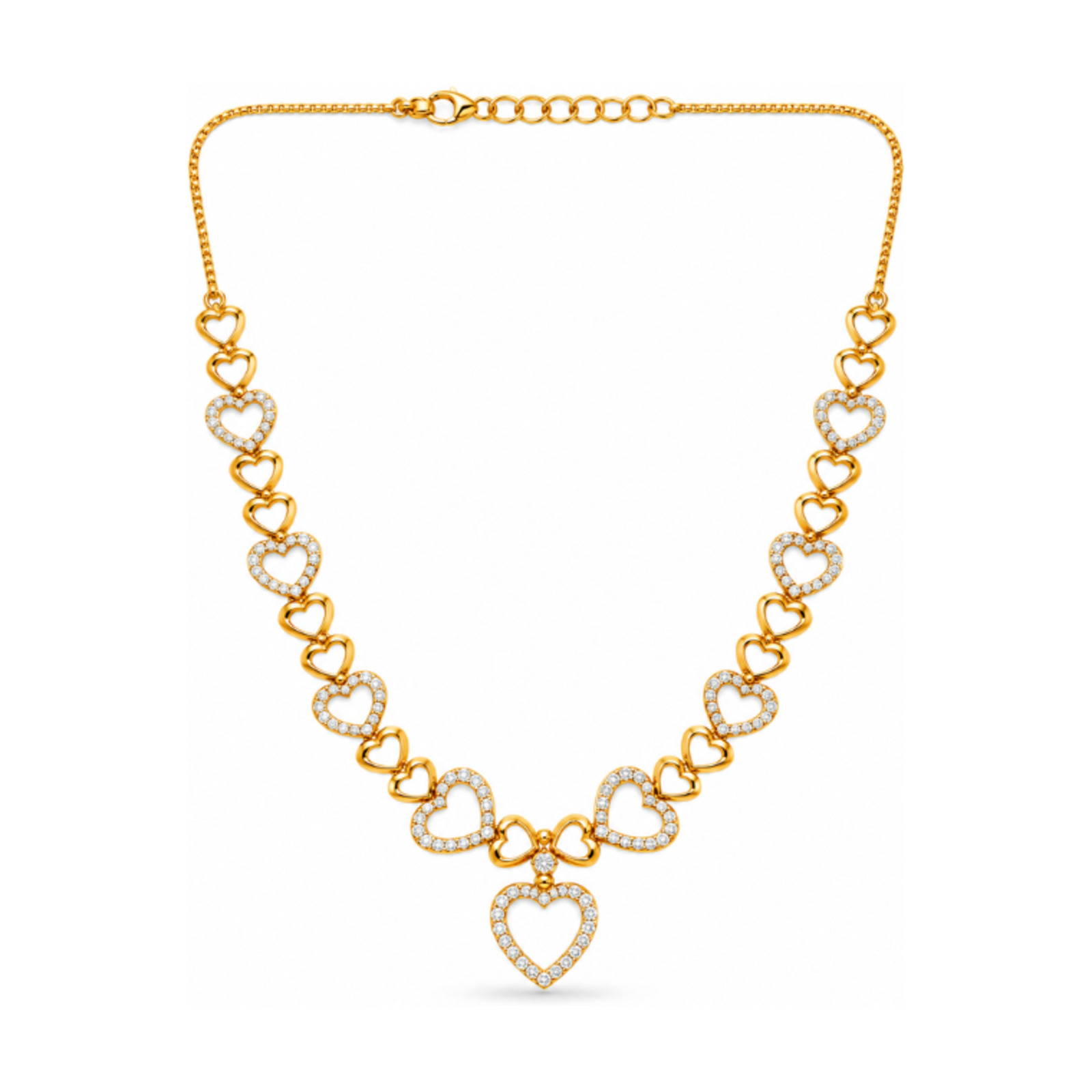 18K Diamond Necklace 02