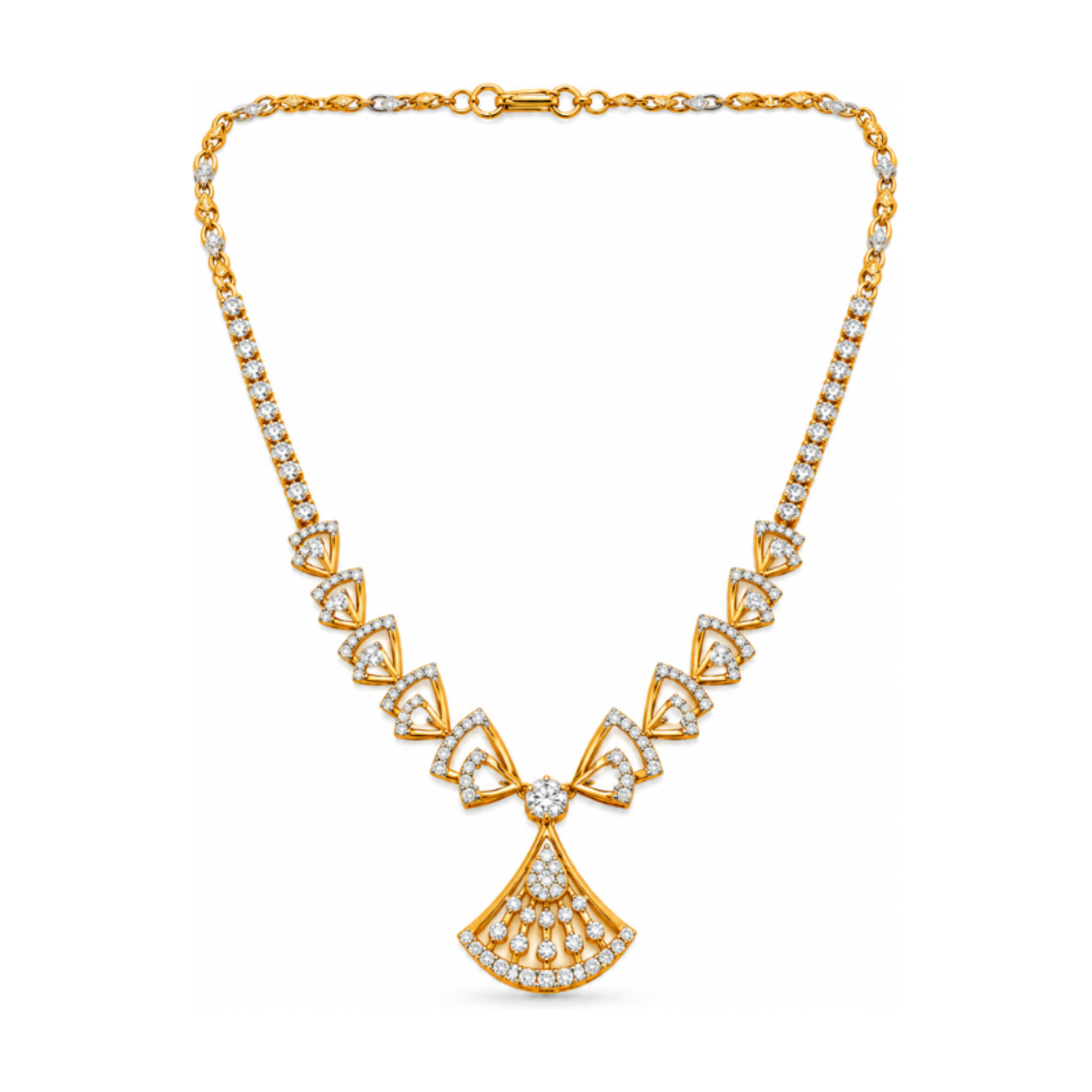 14K Diamond Necklace 03