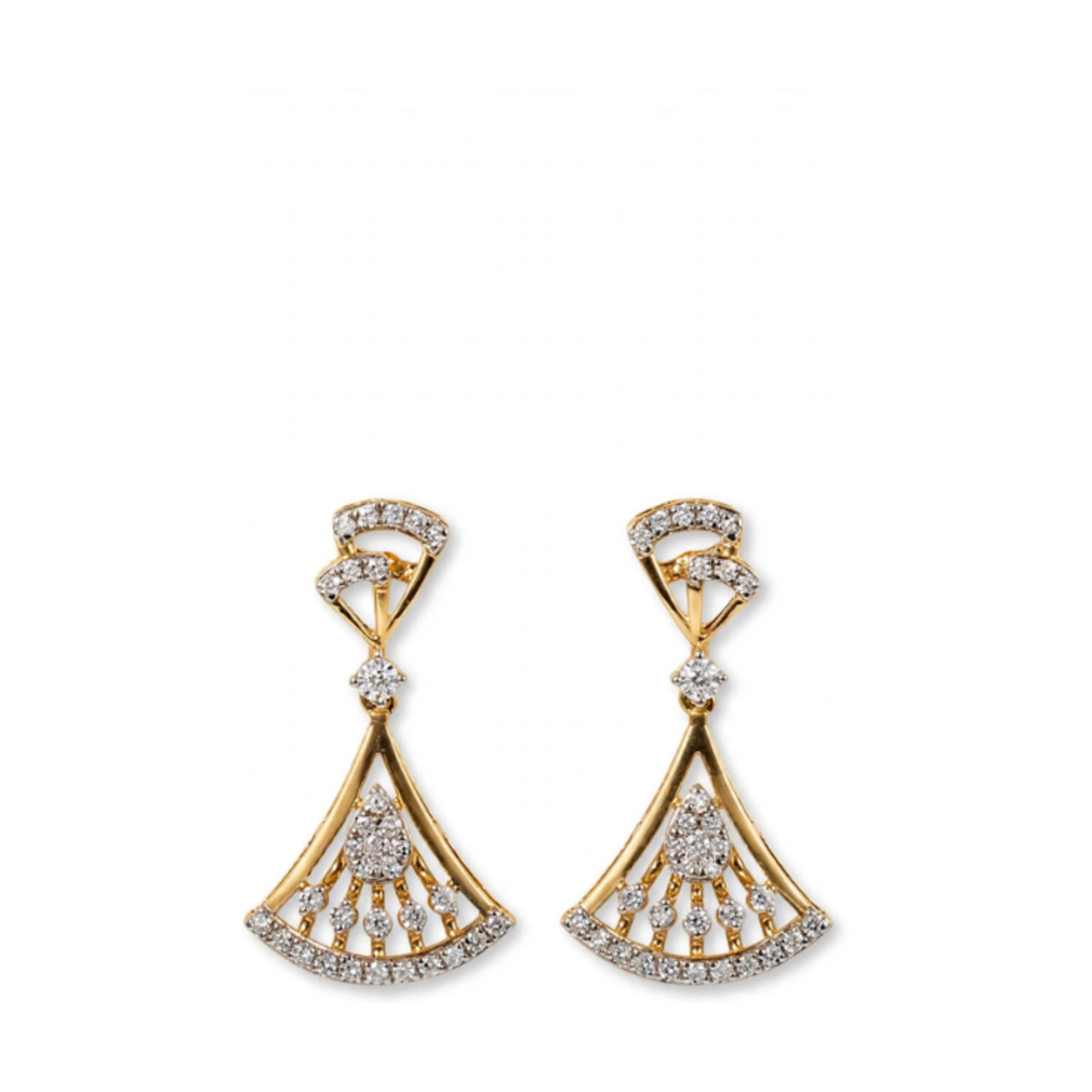 14K Diamond Stud Earrings 03