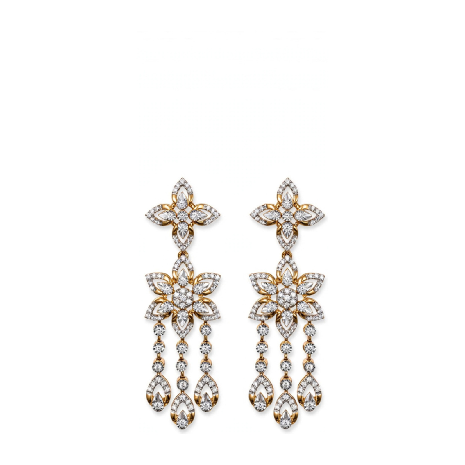 18K Diamond Stud Earrings 05