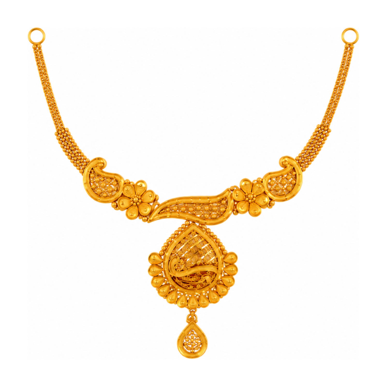 22K Gold Necklace 44