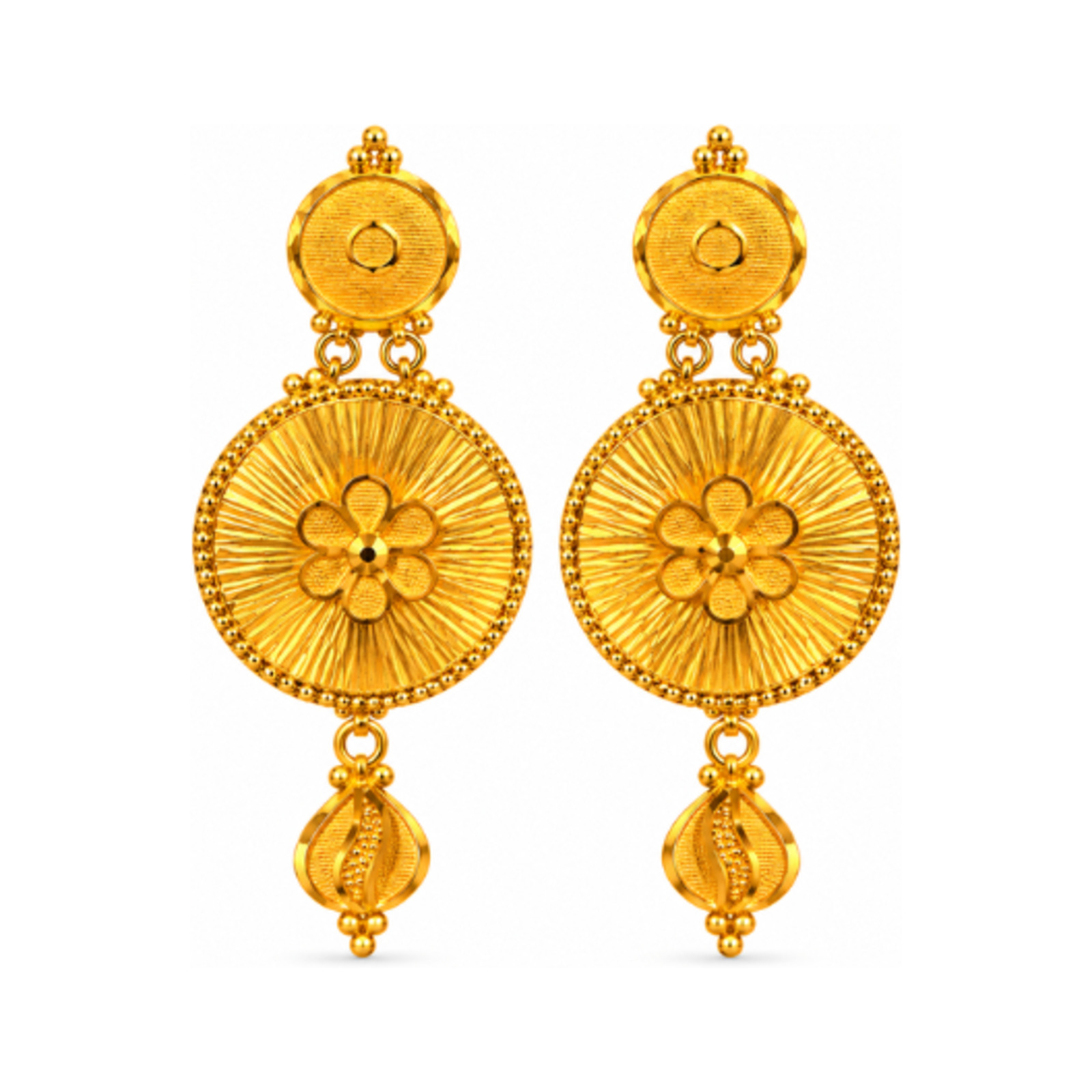 Gold Stud Earrings 61